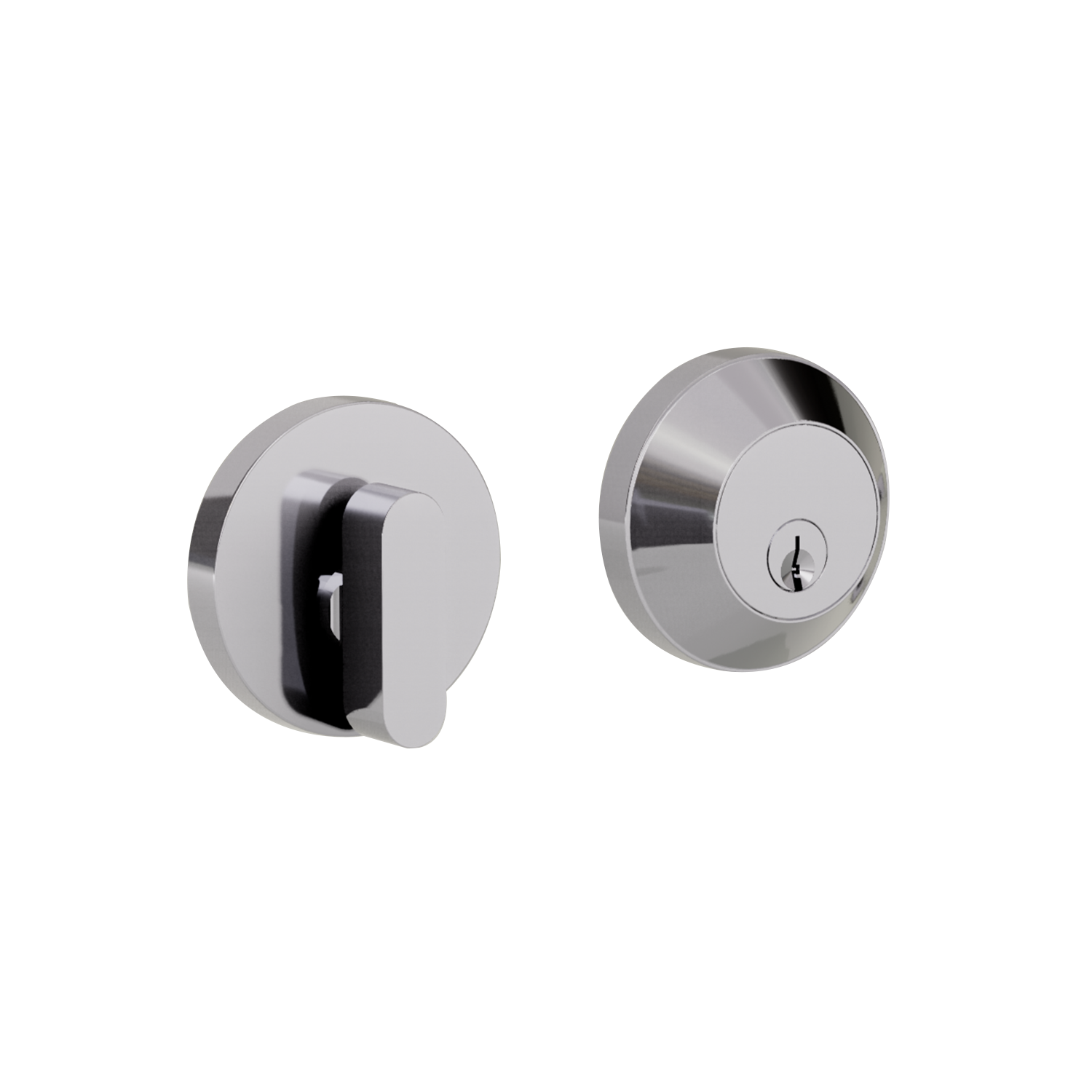 Industrial Modern Style Deadbolt D4 Series by Montana Forge