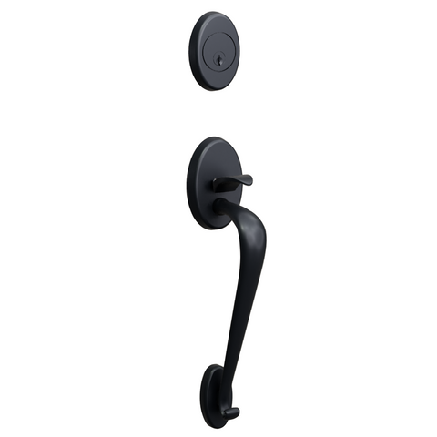 H1 Mediterranean Handleset Black